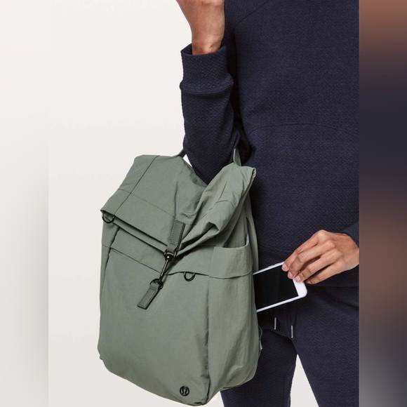 Lululemon Olive Cross Paths Rucksack *14L backpack - Picture 4 of 15